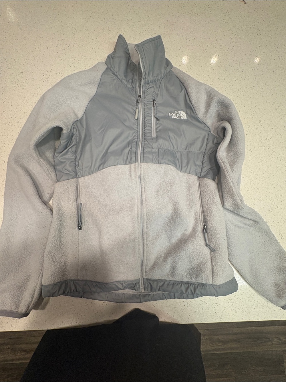 Women’s The North Face Light Gray Fleece Jacket